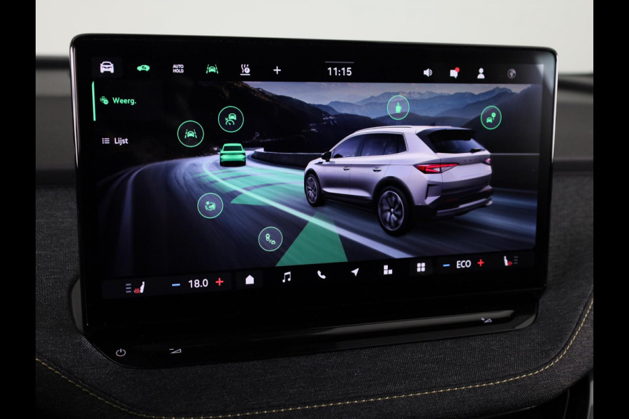 Škoda Elroq 85 Business Edition Tour 286 pk | Business Upgrade Pakket - CLEVER | 20 inch lichtmetalen velgen | Adaptive Cruise Control | Dode hoeksensor | Bagage scheidingsnet