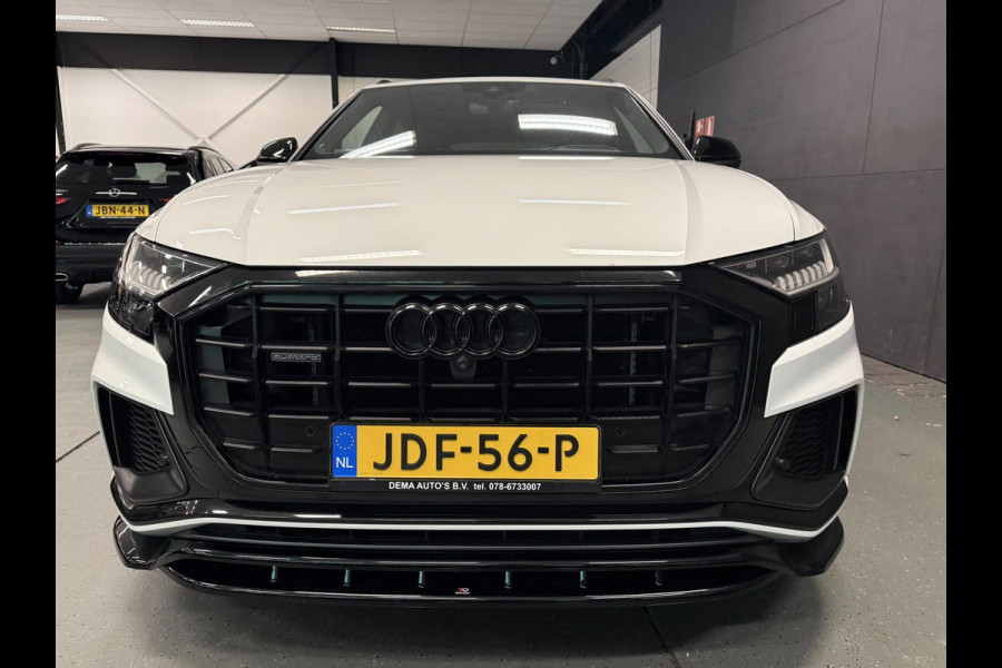 Audi Q8 55 TFSI e SQ8 PACK 23'' BLACK-LINE RS-LEDER/PANO/N-ZICHT/H-UP/B&O/AIRCO-STOEL/SFEERVERLICHTING///