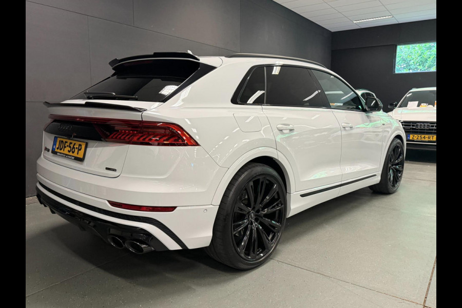 Audi Q8 55 TFSI e SQ8 PACK 23'' BLACK-LINE RS-LEDER/PANO/N-ZICHT/H-UP/B&O/AIRCO-STOEL/SFEERVERLICHTING///