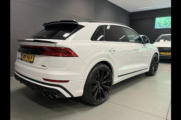Audi Q8 55 TFSI e SQ8 PACK 23'' BLACK-LINE RS-LEDER/PANO/N-ZICHT/H-UP/B&O/AIRCO-STOEL/SFEERVERLICHTING///