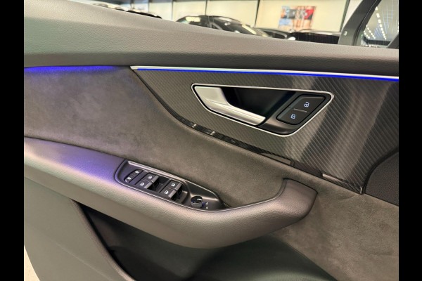 Audi Q8 55 TFSI e SQ8 PACK 23'' BLACK-LINE RS-LEDER/PANO/N-ZICHT/H-UP/B&O/AIRCO-STOEL/SFEERVERLICHTING///