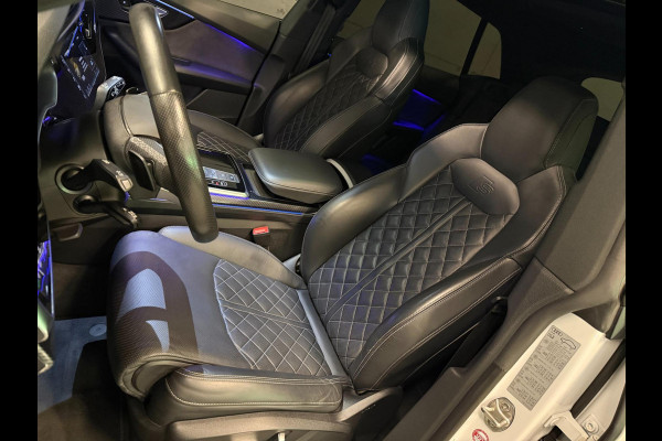 Audi Q8 55 TFSI e SQ8 PACK 23'' BLACK-LINE RS-LEDER/PANO/N-ZICHT/H-UP/B&O/AIRCO-STOEL/SFEERVERLICHTING///