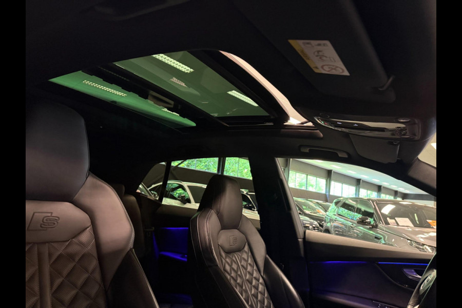 Audi Q8 55 TFSI e SQ8 PACK 23'' BLACK-LINE RS-LEDER/PANO/N-ZICHT/H-UP/B&O/AIRCO-STOEL/SFEERVERLICHTING///