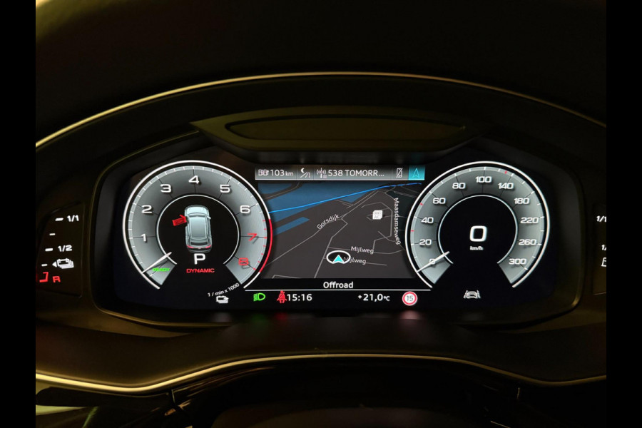 Audi Q8 55 TFSI e SQ8 PACK 23'' BLACK-LINE RS-LEDER/PANO/N-ZICHT/H-UP/B&O/AIRCO-STOEL/SFEERVERLICHTING///