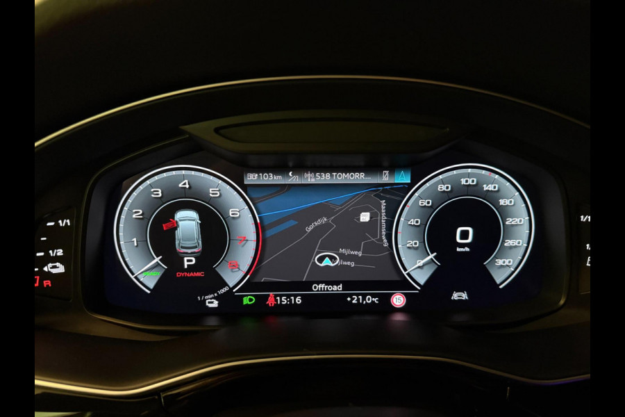 Audi Q8 55 TFSI e SQ8 PACK 23'' BLACK-LINE RS-LEDER/PANO/N-ZICHT/H-UP/B&O/AIRCO-STOEL/SFEERVERLICHTING///
