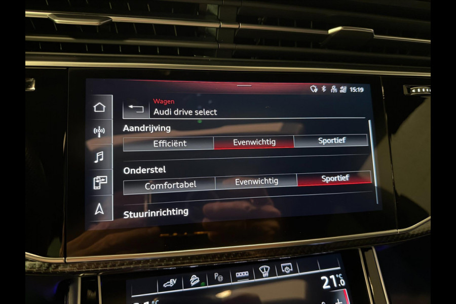 Audi Q8 55 TFSI e SQ8 PACK 23'' BLACK-LINE RS-LEDER/PANO/N-ZICHT/H-UP/B&O/AIRCO-STOEL/SFEERVERLICHTING///