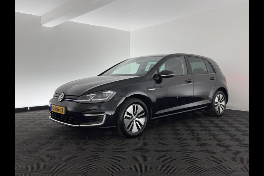 Volkswagen e-Golf E-DITION (INCL-BTW) Aut.*HEAT-PUMP | LUXURY-LEATHER | FULL-LED | DIGI-COCKPIT | NAVI-FULLMAP | HEATED-SPORTSEATS | CAMERA | DAB+ | AMBIENT-LIGHT | PRIVACY-GLASS | CCS-FASTLOADER | 16''ALU*