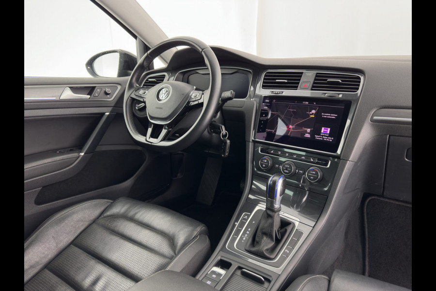 Volkswagen e-Golf E-DITION (INCL-BTW) Aut.*HEAT-PUMP | LUXURY-LEATHER | FULL-LED | DIGI-COCKPIT | NAVI-FULLMAP | HEATED-SPORTSEATS | CAMERA | DAB+ | AMBIENT-LIGHT | PRIVACY-GLASS | CCS-FASTLOADER | 16''ALU*