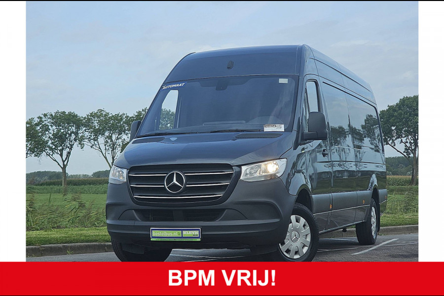 Mercedes-Benz Sprinter 315 L3H2 Mbux + Navi Automaat Airco Camera 3-Zits/ Leer 1e Eigenaar Euro6!