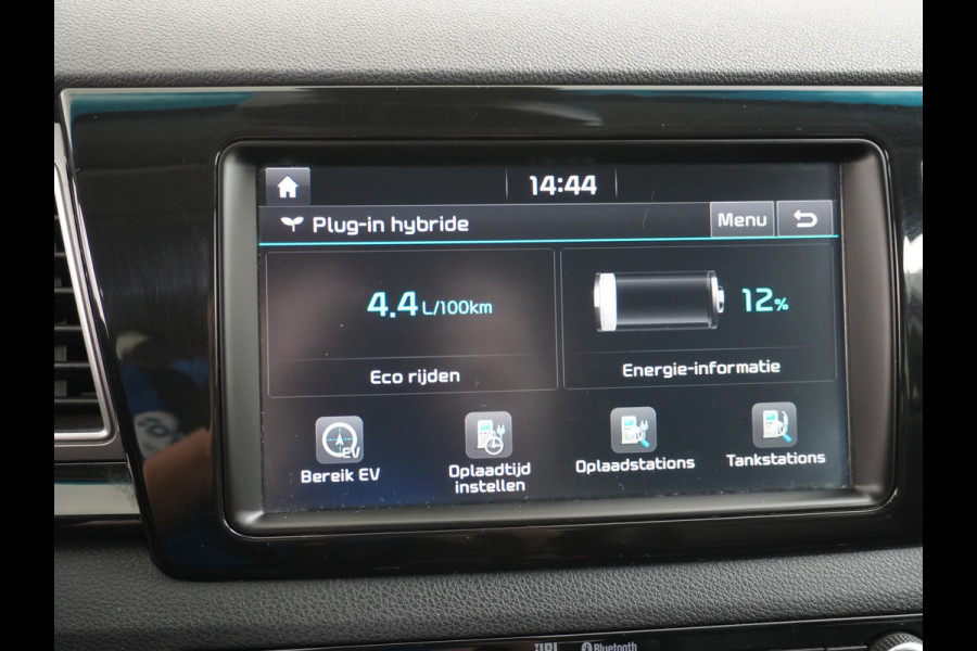 Kia Niro AUT-6 PHEV Plug In Hybride! Leer+Elektr.+Verwarmd+Gekoeld/Geventileerd! Schuifdak Navi Apple Android Carplay AutoPilot Stuurbekr Chroompack Priv.Glass Stuurverwarmd Licht+Regensensor €37.000 nieuw!