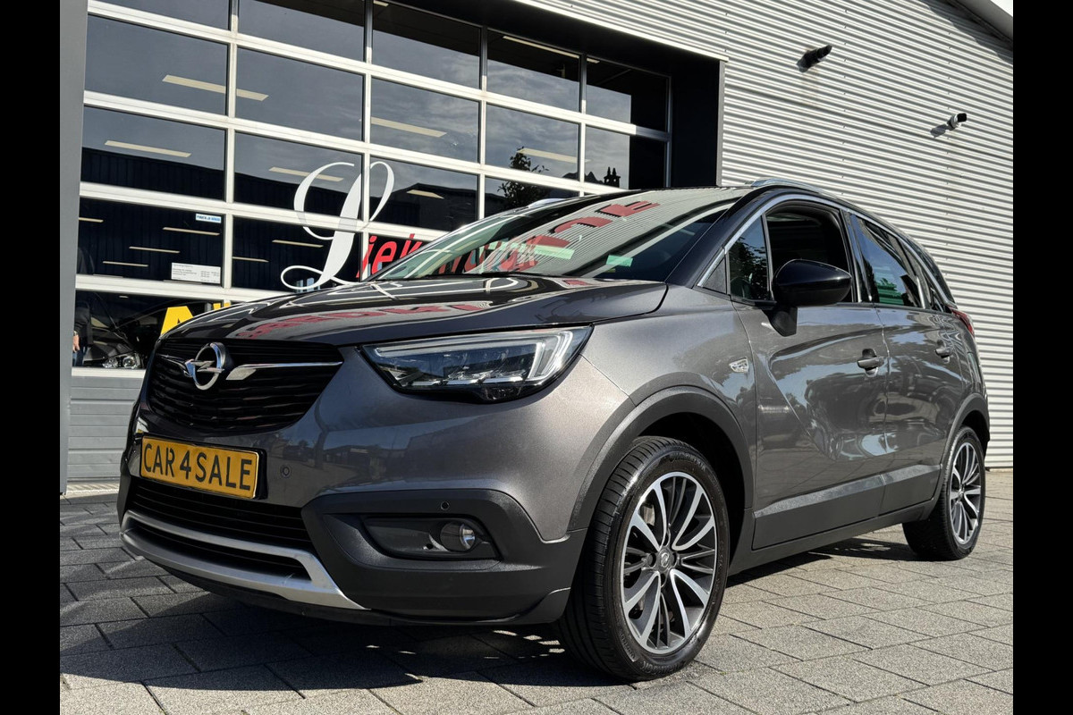 Opel Crossland X 1.2 Turbo Ultimate - AUTOMAAT I Panorama dak I Navigatie I Leer I Airco I LED I PDC I Dealer onderhouden