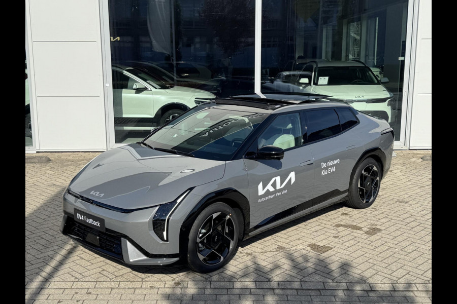Kia EV4 Fastback GT-PlusLine 81.4 kWh Leverbaar uit voorraad | rijden in 2025