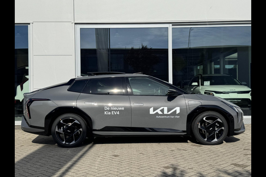 Kia EV4 Fastback GT-PlusLine 81.4 kWh Leverbaar uit voorraad | rijden in 2025