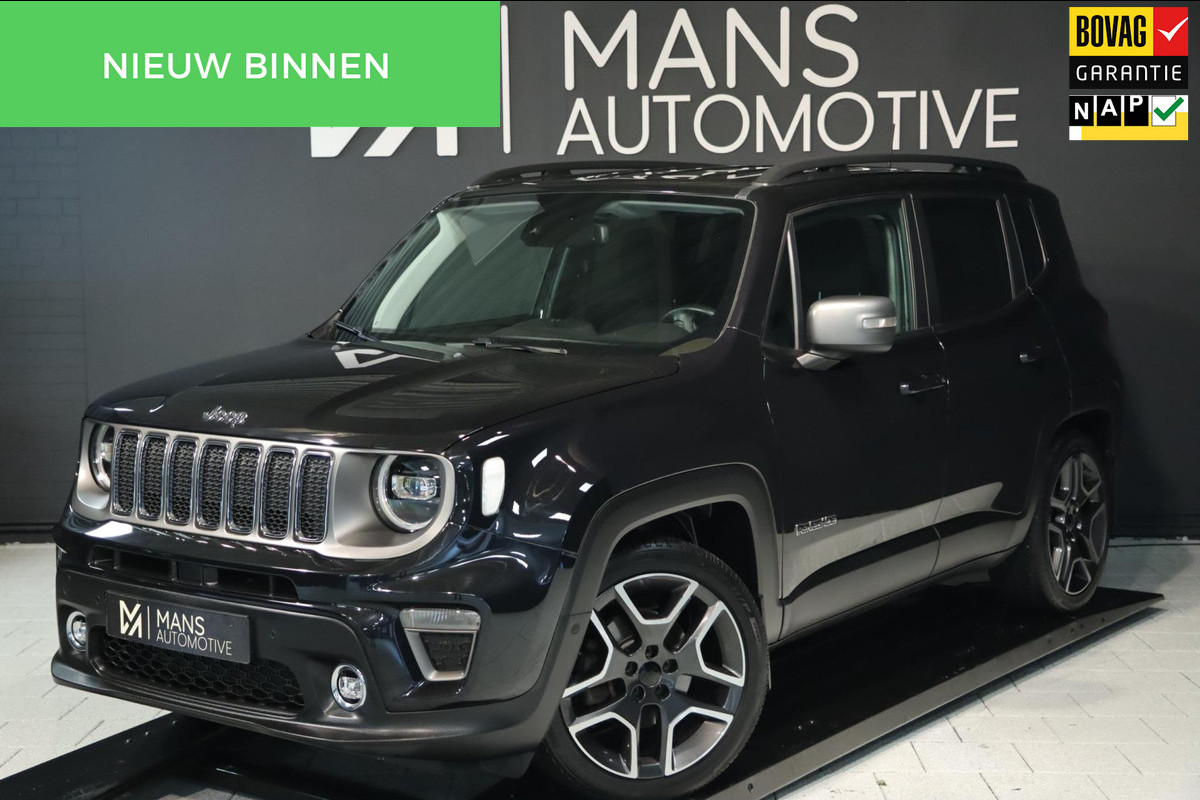 Jeep Renegade 1.3T Limited / LED / KEYLESS / CAMERA / CARPLAY / STUUR+STOELVERW Jeep Renegade 1.3T Limited / LED / KEYLESS / CAMERA / CARPLAY / STUUR+STOELVERW