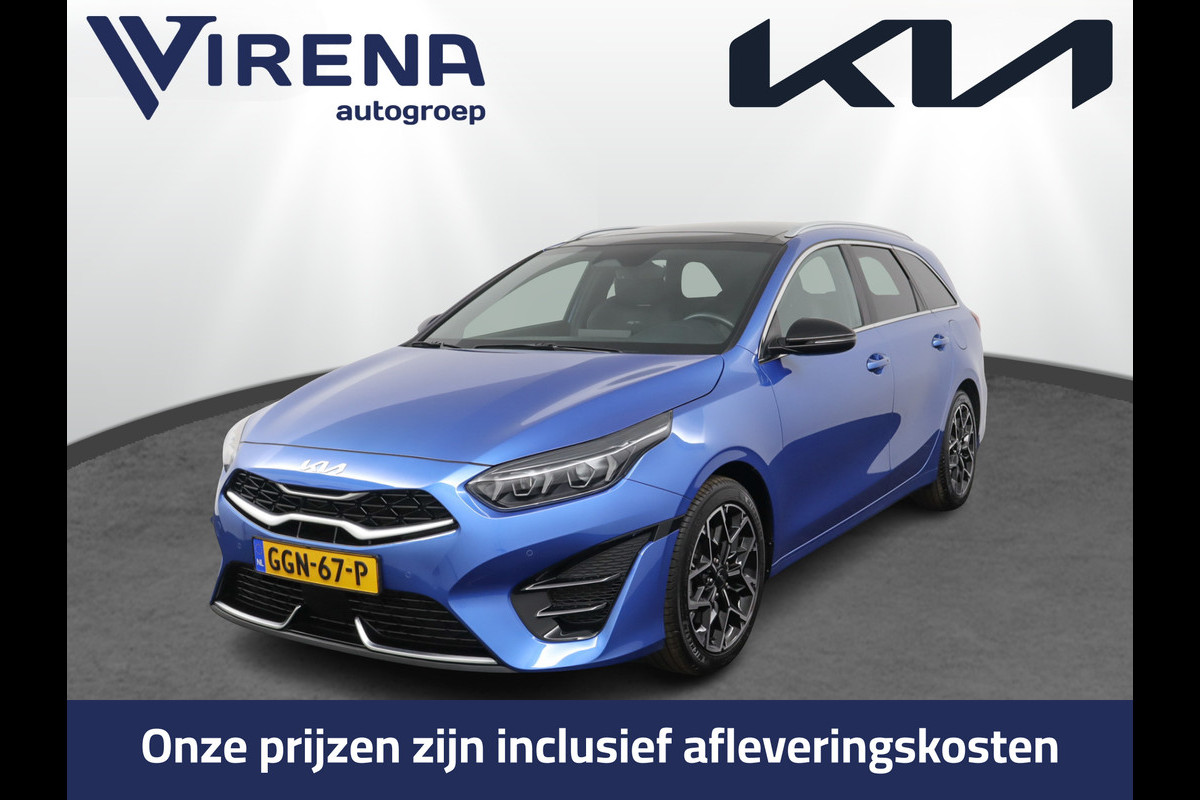 Kia Ceed Sportswagon 1.5 T-GDi GT-Line Apple Carplay/Android Auto - Cruise Control  - Dodehoekdetectie - Panorama Dak - Navigatie - Fabrieksgarantie tot 07-2031