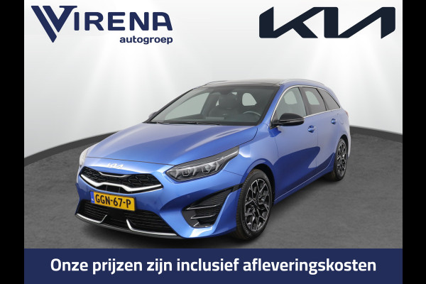Kia Ceed Sportswagon 1.5 T-GDi GT-Line Apple Carplay/Android Auto - Cruise Control  - Dodehoekdetectie - Panorama Dak - Navigatie - Fabrieksgarantie tot 07-2031