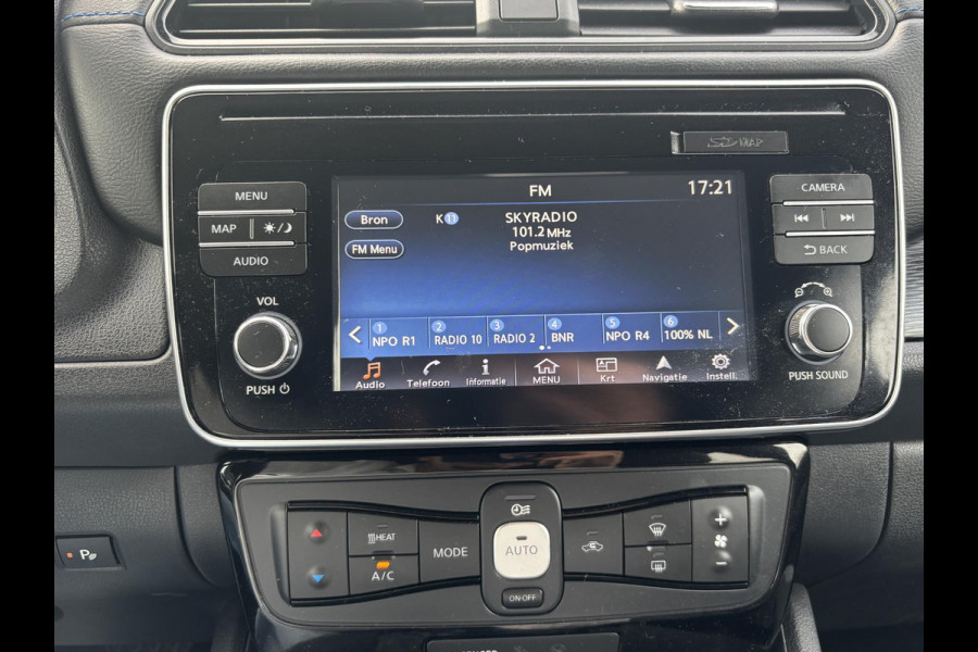 Nissan Leaf Tekna 40 kWh VAN: 14.900,- VOOR: 12.877,- UW HERFSTVOORDEEL: 2.023,- | Origineel NL Auto | 360° Camera | Stoel- & Stuurverwarming | Rijklaar met 12 mnd BOVAG Garantie!