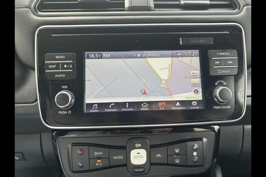 Nissan Leaf Tekna 40 kWh VAN: 14.900,- VOOR: 12.877,- UW HERFSTVOORDEEL: 2.023,- | Origineel NL Auto | 360° Camera | Stoel- & Stuurverwarming | Rijklaar met 12 mnd BOVAG Garantie!