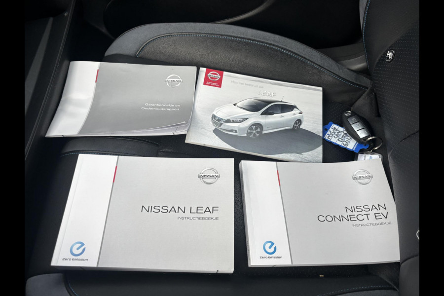 Nissan Leaf Tekna 40 kWh VAN: 14.900,- VOOR: 12.877,- UW HERFSTVOORDEEL: 2.023,- | Origineel NL Auto | 360° Camera | Stoel- & Stuurverwarming | Rijklaar met 12 mnd BOVAG Garantie!