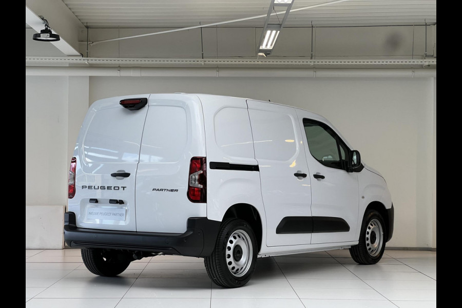 Peugeot Partner L1 100 Pk. | 2,9% rente | navi incl. Apple Carplay | camera | digitale binnenspiegel | dodehoek detectie | parkeersensoren | 3-zitter | rijklaarprijs