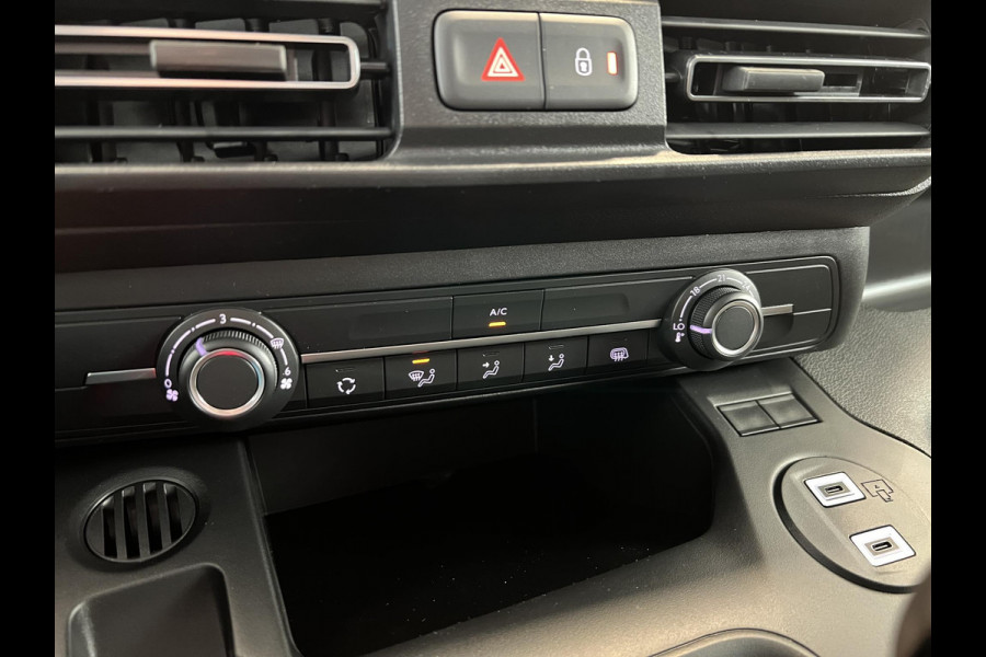 Peugeot Partner L1 100 Pk. | 2,9% rente | navi incl. Apple Carplay | camera | digitale binnenspiegel | dodehoek detectie | parkeersensoren | 3-zitter | rijklaarprijs