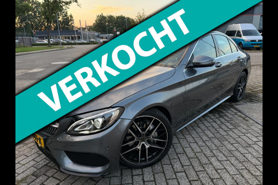 Mercedes-Benz C-Klasse 180 Solution AMG SPORT EDITION 19 INCH LEER AUT NAP LUXE