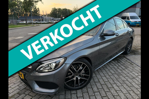 Mercedes-Benz C-Klasse 180 Solution AMG SPORT EDITION 19 INCH LEER AUT NAP LUXE