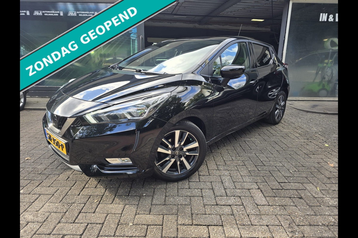 Nissan Micra 0.9 IG-T N-Connecta | 12MND GARANTIE | 2E EIGENAAR | NAVI | CRUISE | LMV Nissan Micra 0.9 IG-T N-Connecta | 12MND GARANTIE | 2E EIGENAAR | NAVI | CRUISE | LMV