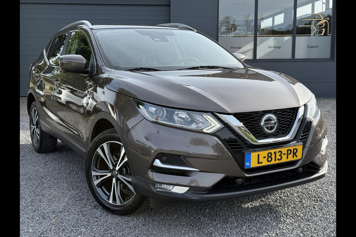 Nissan QASHQAI 1.3 DIG-T Tekna Automaat,Pano,Camera,Clima,Cruise,Lm velgen,Stoelverwarming,160pk,Apk tot 01-2026