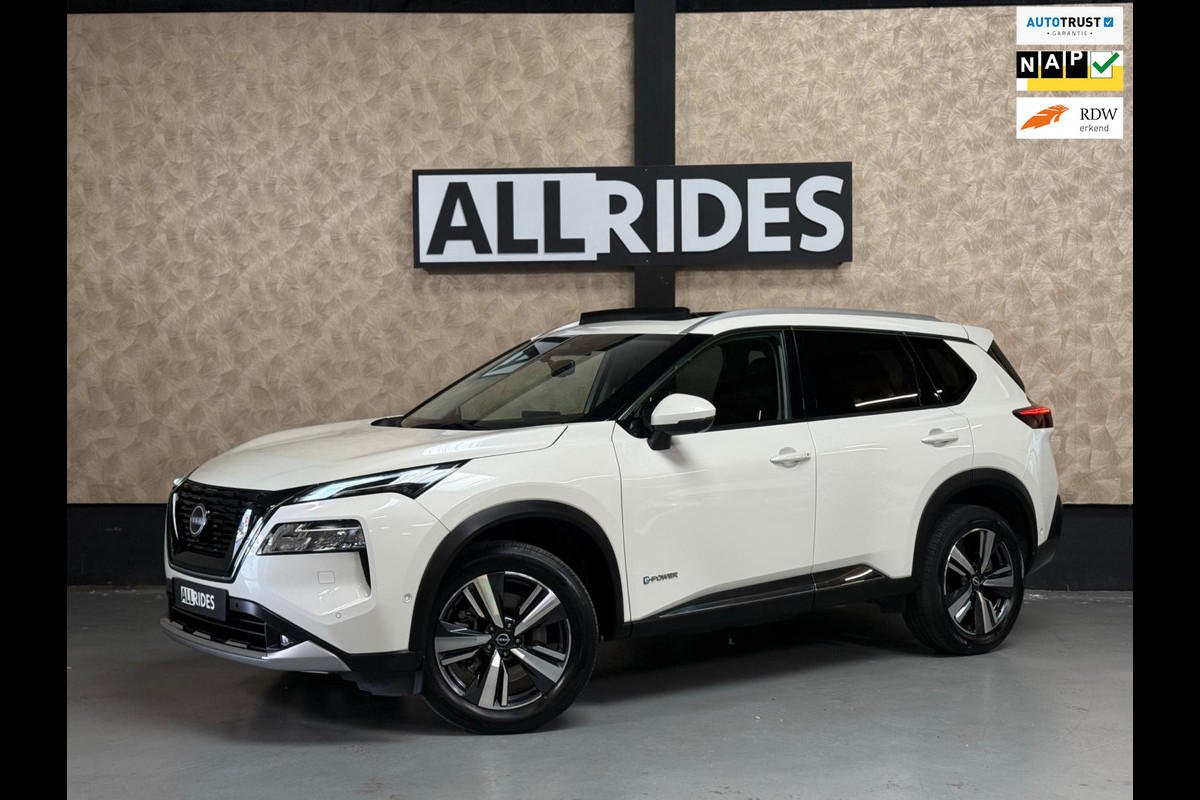 Nissan X-Trail 1.5 e-Power Tekna | Pano | 360 Camera | stoel-/stuurverwarming | Keyless | Leer | HUD