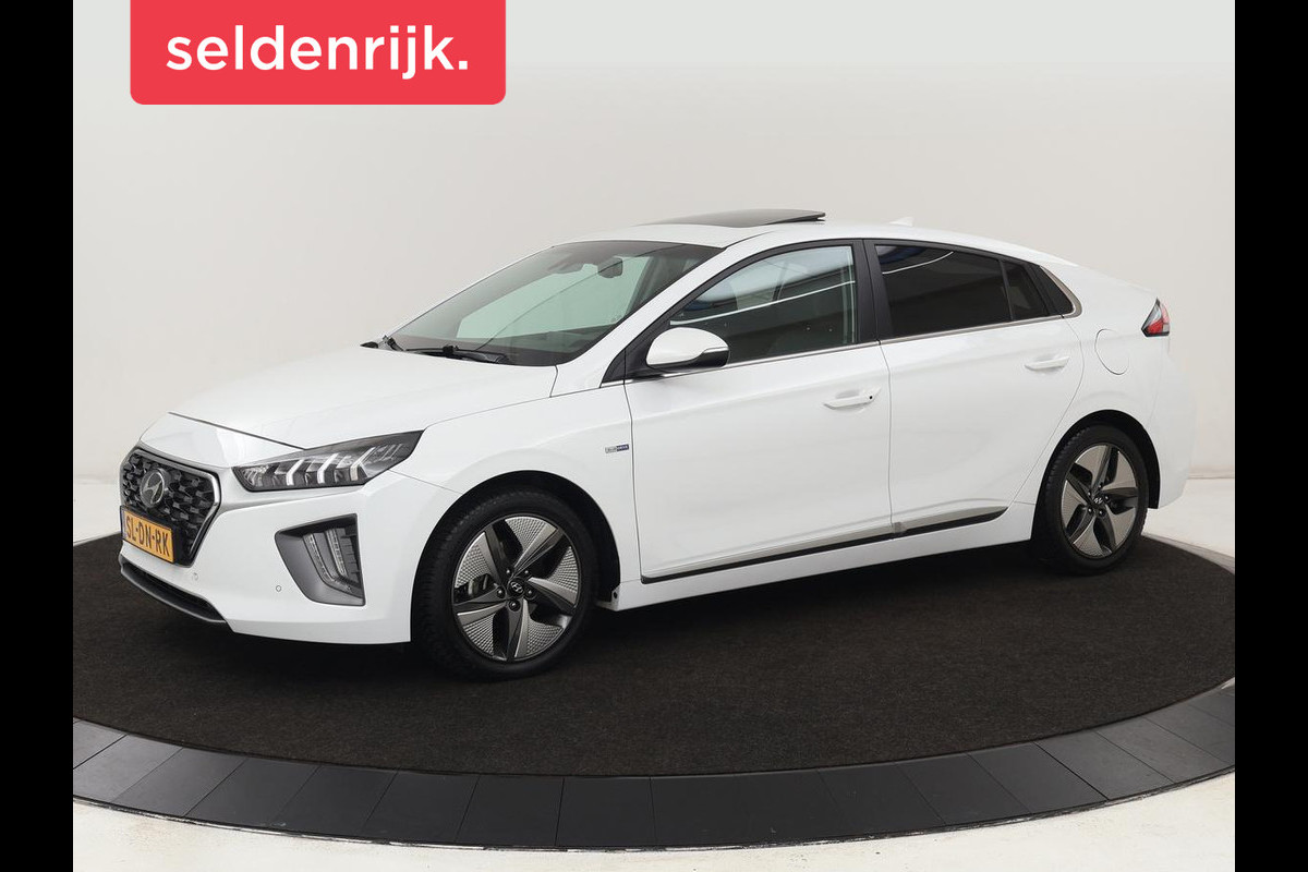 Hyundai IONIQ 1.6 GDI Hybrid Premium | Schuifdak | Stoelventilatie | Leder | Adaptive cruise | Infinity Sound | Camera | Carplay | Memory | Navigatie | Stoel & stuurverwarming