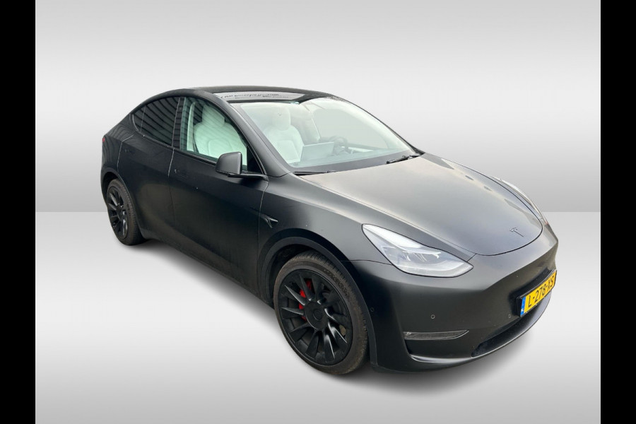 Tesla Model Y Long Range AWD 75 kWh / SoH 90.4% / Autopilot / Panoramadak / Camera / Leder / 20'' / Keyless / ACC