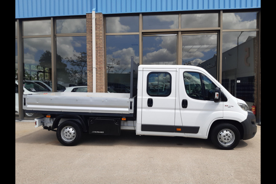 Peugeot Boxer / Fiat Ducato 131Pk L4 DC 7-pers. Dubbelcabine Airco Trekhaak 2500 Kg Laadbak 2.90 lang