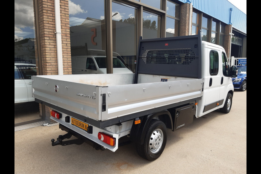 Peugeot Boxer / Fiat Ducato 131Pk L4 DC 7-pers. Dubbelcabine Airco Trekhaak 2500 Kg Laadbak 2.90 lang