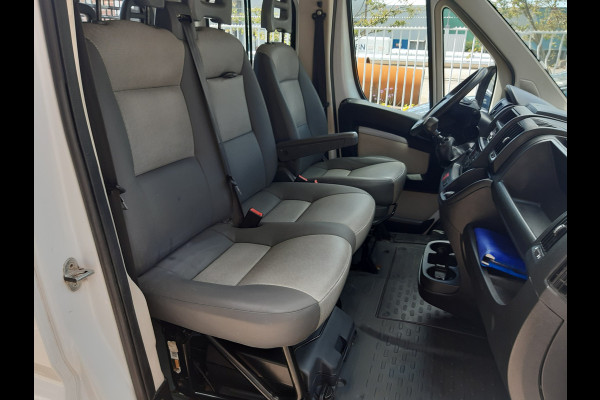 Peugeot Boxer / Fiat Ducato 131Pk L4 DC 7-pers. Dubbelcabine Airco Trekhaak 2500 Kg Laadbak 2.90 lang