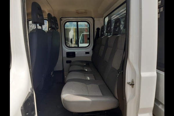 Peugeot Boxer / Fiat Ducato 131Pk L4 DC 7-pers. Dubbelcabine Airco Trekhaak 2500 Kg Laadbak 2.90 lang