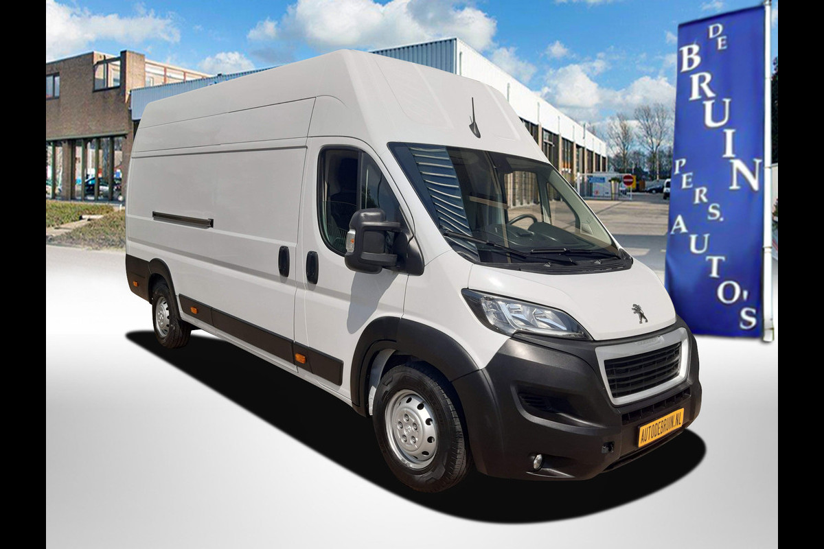 Peugeot Boxer 2.2 BlueHDI 140Pk L4H3 Extra hoogdak Airco Navi PDC Cruise control Achteruitrijcamera Peugeot Boxer 2.2 BlueHDI 140Pk L4H3 Extra hoogdak Airco Navi PDC Cruise control Achteruitrijcamera