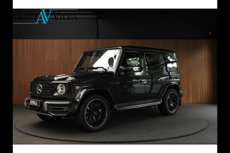 Mercedes-Benz G63 AMG Panodak Carbon Burmester Leer 360 PTS Open dak Navi Memory Stoelventilatie Stoelverwarming Climate NL auto