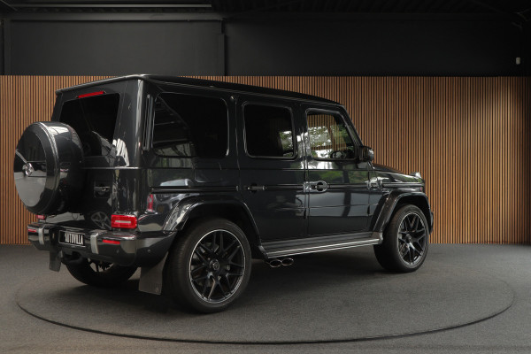 Mercedes-Benz G63 AMG Panodak Carbon Burmester Leer 360 PTS Open dak Navi Memory Stoelventilatie Stoelverwarming Climate NL auto