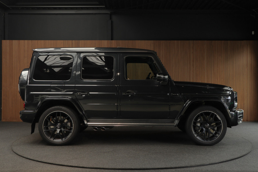 Mercedes-Benz G63 AMG Panodak Carbon Burmester Leer 360 PTS Open dak Navi Memory Stoelventilatie Stoelverwarming Climate NL auto