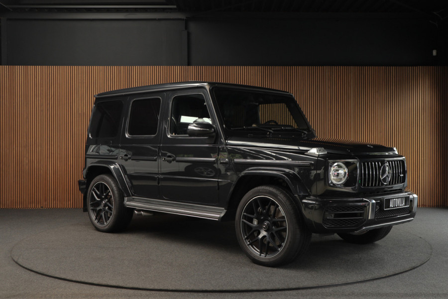 Mercedes-Benz G63 AMG Panodak Carbon Burmester Leer 360 PTS Open dak Navi Memory Stoelventilatie Stoelverwarming Climate NL auto