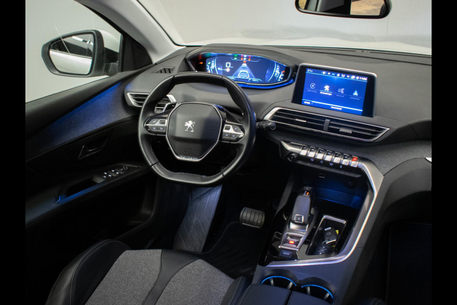 Peugeot 5008 1.2 PureTech Allure Sport 7p. (APPLE CARPLAY,NAVI,CAMERA,CRUISE,LED,CLIMATE,SFEERVERLICHTING,DAB,GETINT,SPORTSTOELEN)