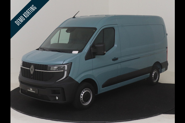 Renault Master T35 150 PK L2H2 EXTRA NIEUW MODEL ( BPM VRIJ ) LED AIRCO ECC CARPLAY CAMERA PARKEERSENSOREN LANE ASSIST 270 GRADEN DEUREN