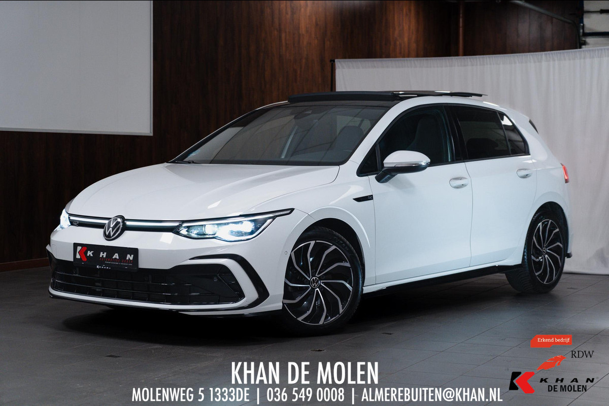 Volkswagen Golf 1.5 eTSI 3x R-Line Pano|IQ|ACC|AppleCarplay|Trekhaak