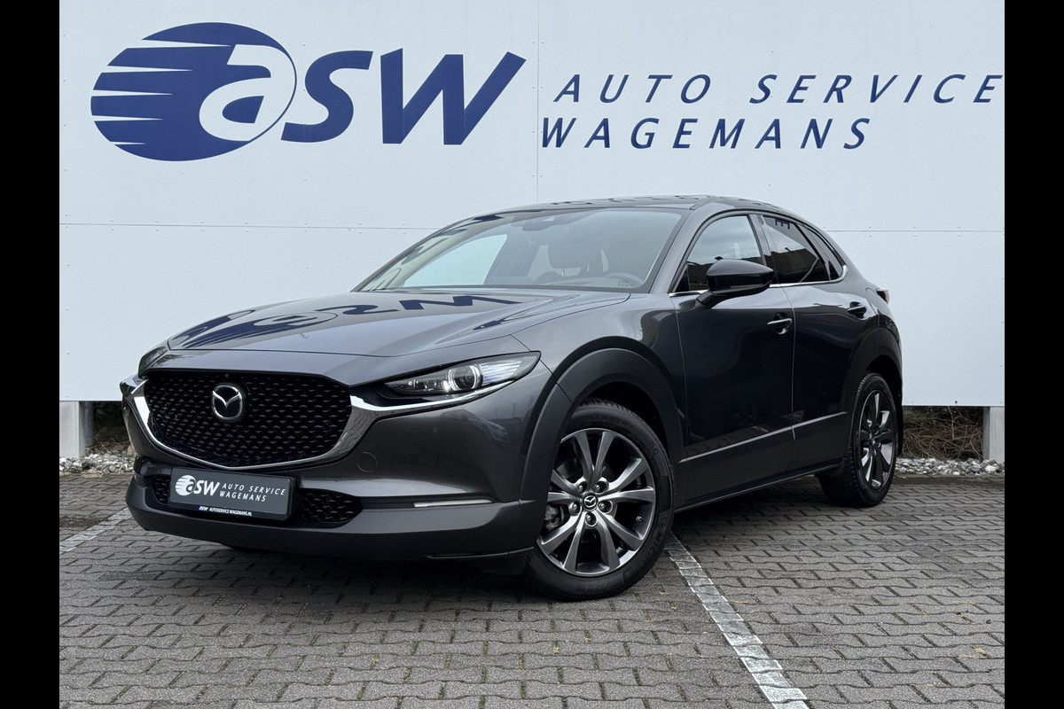 Mazda CX-30 2.0 e-SkyActiv-X M Hybrid Luxury | Schuifdak | Leder | BOSE | LED | HUD | 18 inch