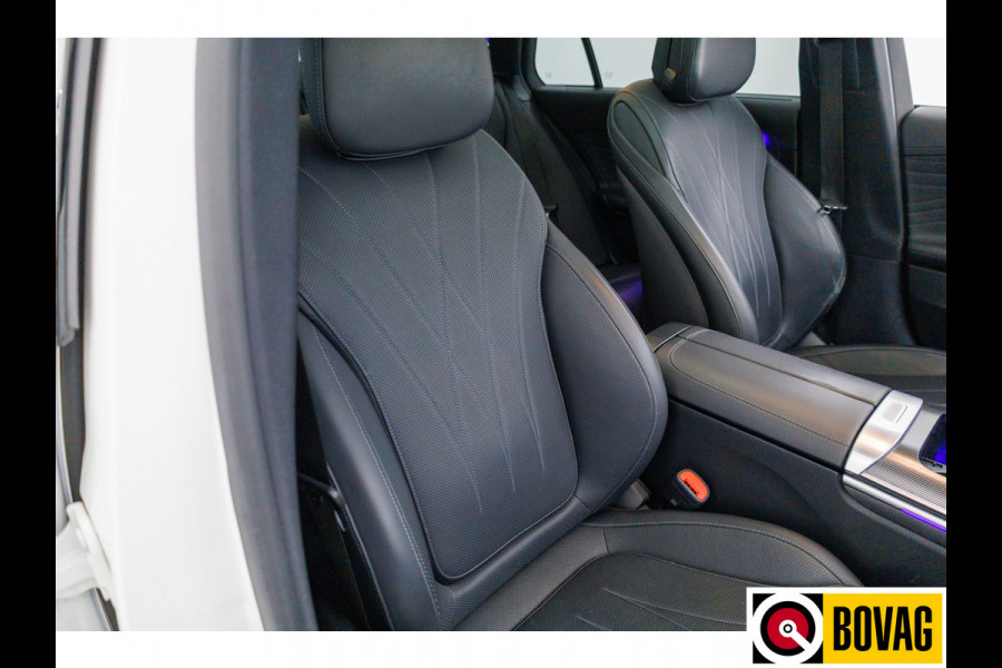 Mercedes-Benz C-Klasse Estate 300 e AMG Line Ltd. Night | Pano | Nappa leer | Stoelverw. V+A & Stuur | Matrix Led | Trekhaak | 360 Camera Rijassistent, Dodehoekw., Premium Audio, Sfeerverlichting