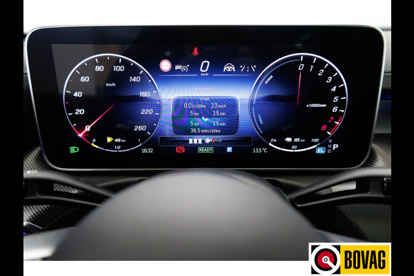 Mercedes-Benz C-Klasse Estate 300 e AMG Line Ltd. Night | Pano | Nappa leer | Stoelverw. V+A & Stuur | Matrix Led | Trekhaak | 360 Camera Rijassistent, Dodehoekw., Premium Audio, Sfeerverlichting