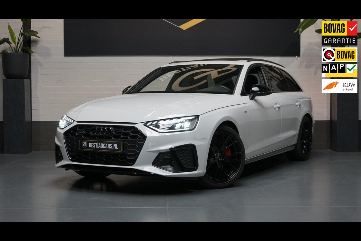 Audi A4 Avant 40 TFSI Quattro Black Optik 3x S-Line AUTOMAAT-ACC-BANG&OLUFSEN-CAMERA-CARPLAY-KEYLESS-MATRIX LED-PANORAMA-VIRTUEEL Audi A4 Avant 40 TFSI Quattro Black Optik 3x S-Line AUTOMAAT-ACC-BANG&OLUFSEN-CAMERA-CARPLAY-KEYLESS-MATRIX LED-PANORAMA-VIRTUEEL