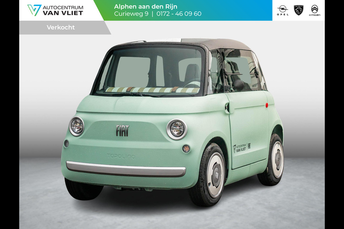 Fiat TOPOLINO Base | Uit voorraad leverbaar | Actieradius 75km | Rijklaar Fiat TOPOLINO Base | Uit voorraad leverbaar | Actieradius 75km | Rijklaar