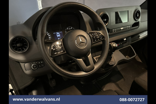 Mercedes-Benz Sprinter 315 CDI 150pk L3H2 Euro6 Airco | 360 graden Camera | Navigatie | Apple Carplay | Android Auto Cruisecontrol, Chauffeursstoel, Parkeersensoren, Stoelverwarming, Bijrijdersbank